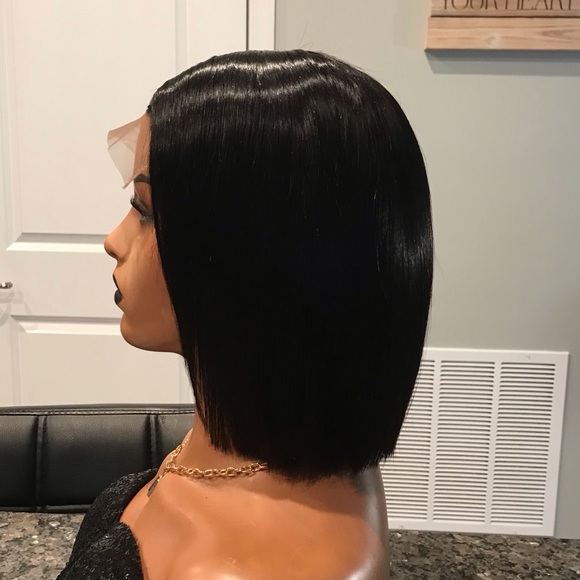Brazilian Human Hair Wig -Blunt Bob - Picture 8 of 8